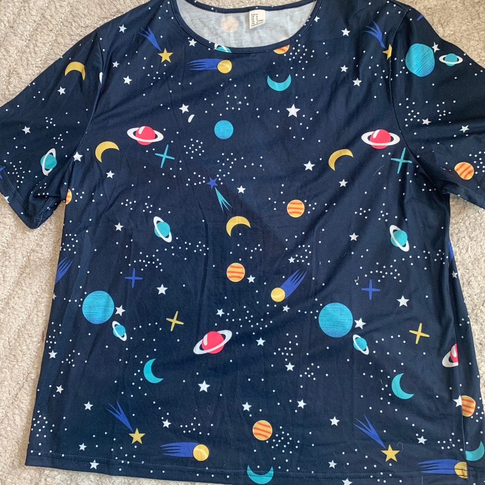 Outer space shirt